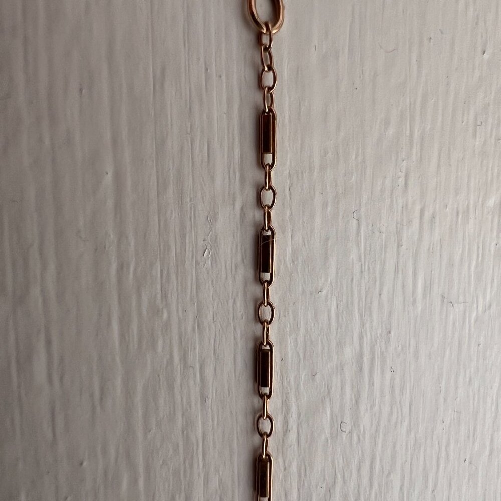 Fewer Finer Pins And Needles 14k Gold Necklace 13.25” Length View 4